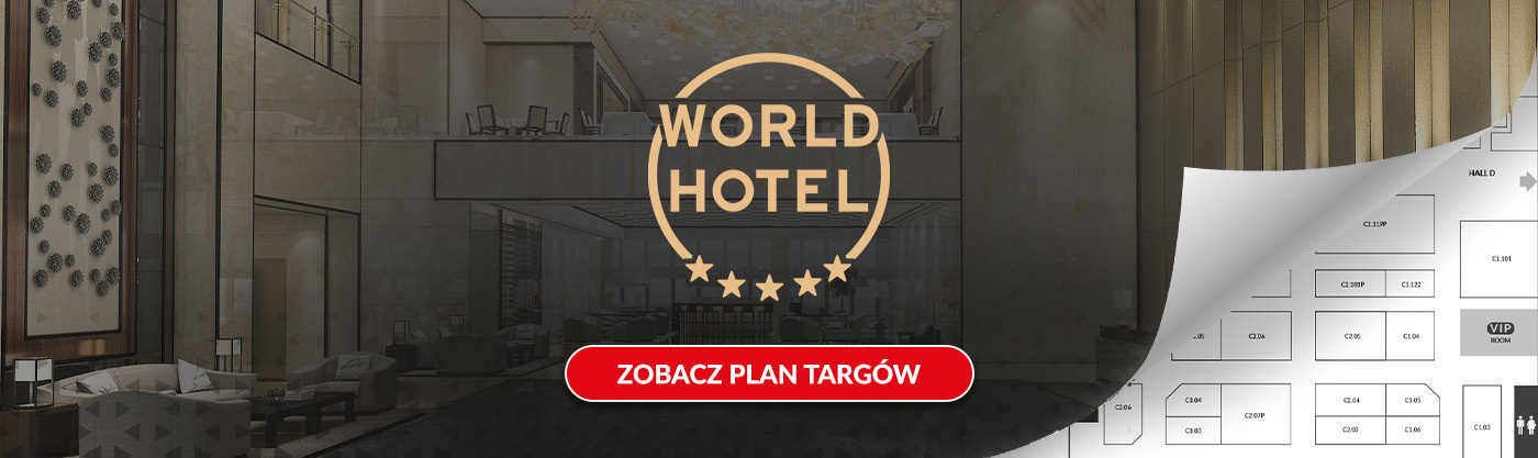 World Hotel plan targów header