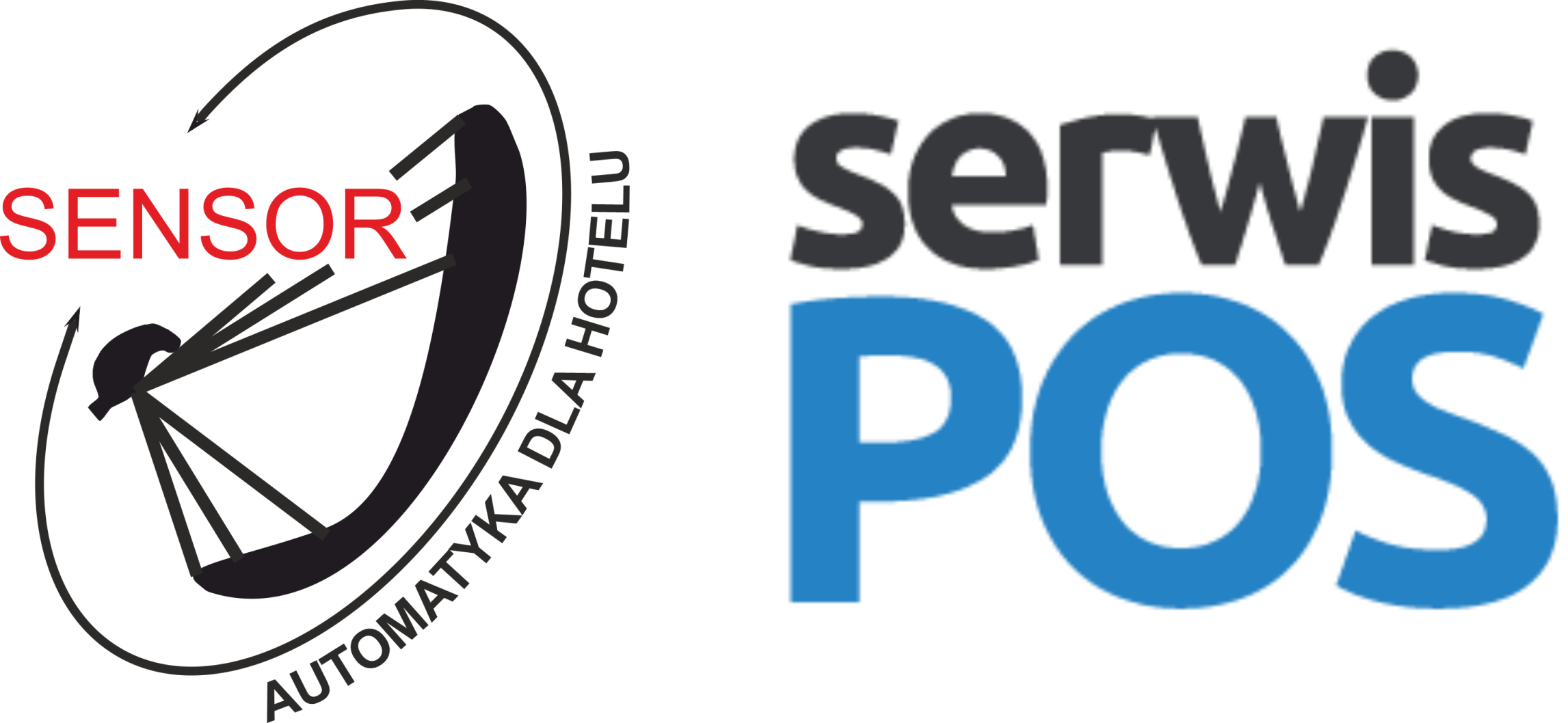 Sensor logo Serwis POS logo